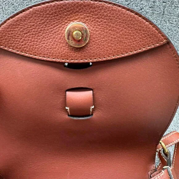 100% Authentic Chloe Suede Darryl Saddle Shoulder Bag - Picture 12 of 14